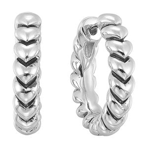 Gold Silver White Earring