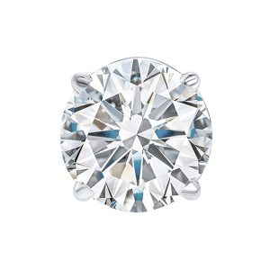 14Kt White Gold Diamond 1Ctw Single Earring
