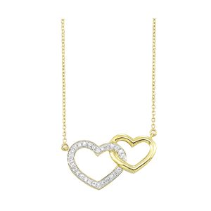 10Kt Yellow Gold Diamond 1/10Ctw Necklace