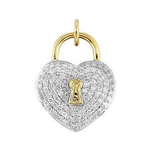 14Kt Yellow Gold Diamond 1/3Ctw Necklace