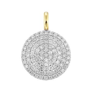 14Kt Yellow Gold Diamond 1/2Ctw Necklace