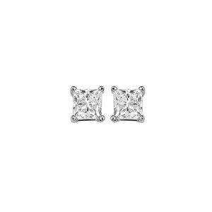 14Kt White Gold Diamond 3/8Ctw Earring