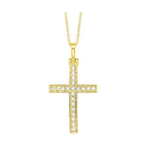 14Kt Yellow Gold Diamond 1/10Ctw Pendant