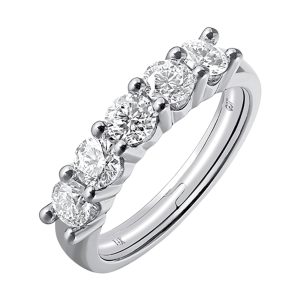 14Kt White Gold Diamond 1/2Ctw Ring