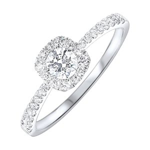 14Kt White Gold Diamond 1/2Ctw Ring