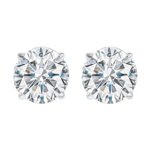 14Kt White Gold Diamond 1/3Ctw Earring