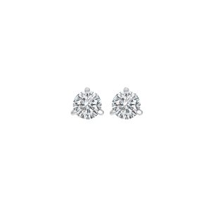 18Kt White Gold Diamond 1/10Ctw Earring