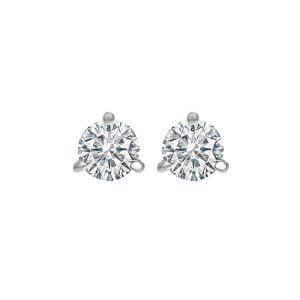 18Kt White Gold Diamond 5/8Ctw Earring