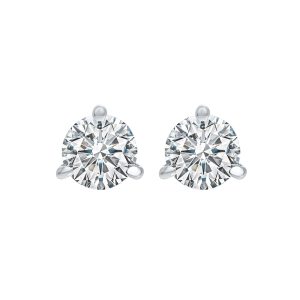 18Kt White Gold Diamond 1Ctw Earring