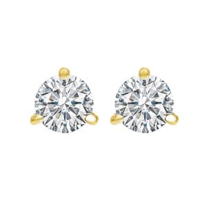 18Kt Yellow Gold Diamond 1 1/2Ctw Earring