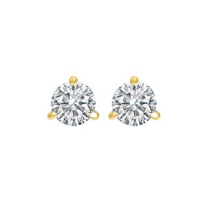 14Kt Yellow Gold Diamond 3/4Ctw Earring